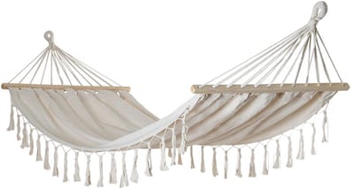 Buitenkado Hangmat – Tweepersoons - Spreider - 420cm - Crémewit
