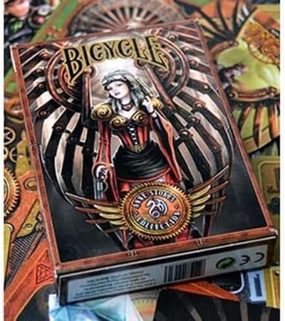 Steampunk Speelkaarten Kunstwerk - Uniek Deck voor Magic & Collectie