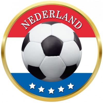 Bierviltjes Holland - 25x stuks - voetbal - EK/WK versiering - onderzetter