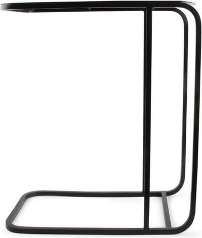 S|P Collection - Bijzettafel 43x25xH50cm zwart - Ivy