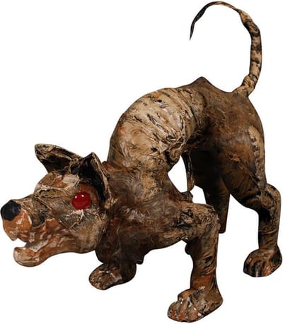 Zombie Hond decoratie 50cm