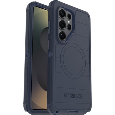 OtterBox Defender Pro Hoesje Geschikt voor Samsung Galaxy S26 Ultra - Back Cover Compatibel met MagSafe / Qi2 - Beschermhoes - Blauw