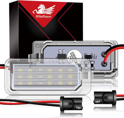 2x LED Kentekenverlichting Wit 6000K Zonder Foutmelding voor diverse Ford modellen
