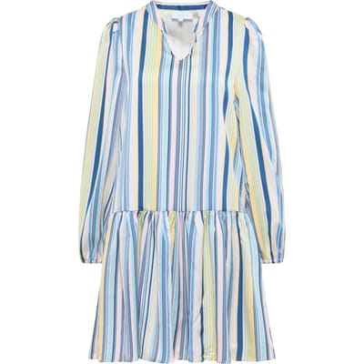 usha BLUE LABEL midi-jurk met strepen qisha