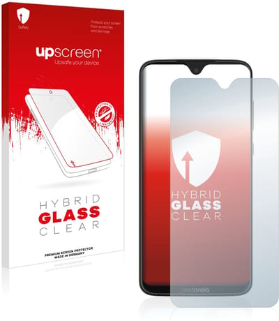 upscreen - Screenprotector voor Motorola Moto G7 Plus / G7 - Folie Beschermfolie Beschermglas transparant