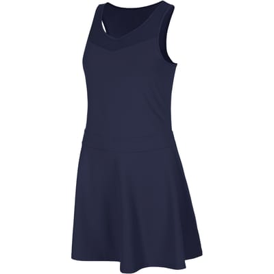 Fila Franja Jurk Dames-Donkerblauw