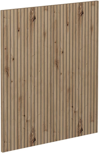 Vicco R-Line Keukenfront – 59.2 x 71.3 cm meubelfront voor de onderkast Artisanaal eiken