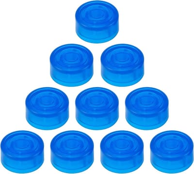 Gitaar Pedaal Knoppen - Voetschakelaar Toppers - Pedaal Beschermen - Vergroot Aanraakbaar Oppervlak - 10 stuks - Blauw