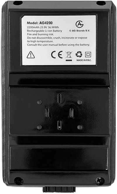 AG4200 Extra Batterij - Accu- AG-2-in-1 Verdubbel totale gebruiksduur tot 90 minuten Stofzuiger - Steelstofzuiger