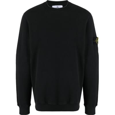 Stone Island Crewneck Sweatshirt Zwart Heren Tops 791561352-V0029 XL black