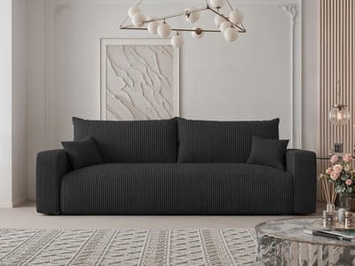 Slaapbank 3-Zits met Bedlade 246 - 246x93x79 cm - Novihome