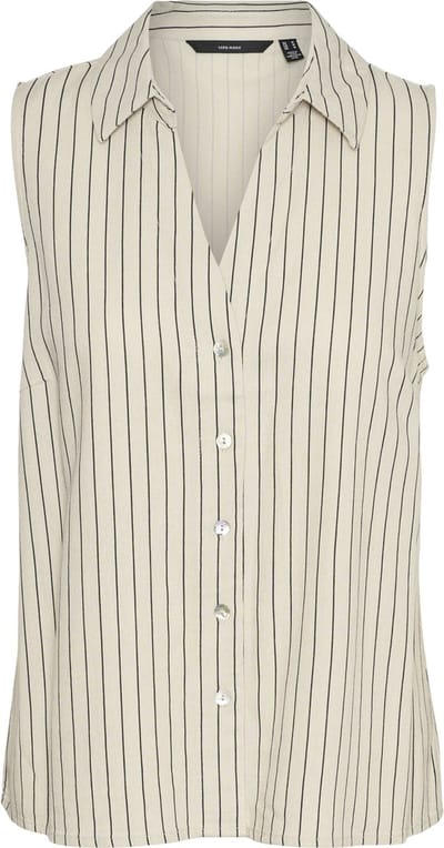 VERO MODA - VMMYMILO SL V-NECK SHIRT WVN GA BOO - Dames - Blouses