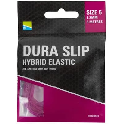 Preston Dura Slip Hybrid Elastic | 3m Maat 5 - 1.2mm