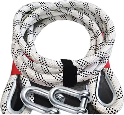 Herstelriem Auto - Sleepkabel Trekriem - Noodgevallen Buiten - Hoge Treksterkte - 5 Ton 5 Meter - Zwart