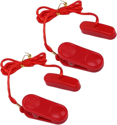 Treadmill Magnet Safety Key, 2 Stks Running Machine Noodstop Fit voor 9600 GTS7 M8 M8 M9 Magnetische Vergrendeling