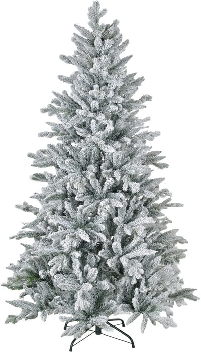 kerstboom - Kunstkerstboom - Realistisch uiterlijk - Vlamvertragend - Stabiele metalen voet - 180 cm - Groen