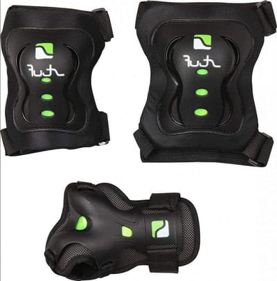 Beschermset Volwassenen - Veiligheid Set - Sport Bescherming - High End Materiaal - Set van 2 - Zwart