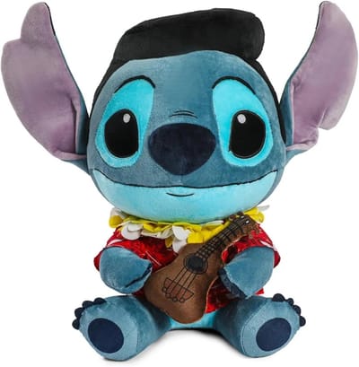 Kidrobot STITCH - Elvis Hawaii - Kidrobot Vibrating Knuffel - 40cm Knuffeles