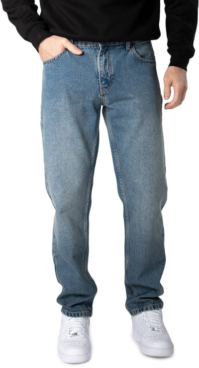 WOTEGA Heren Jeans Dream – Straight Fit – Katoen – Blauw – 5-pocket