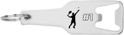 Akyol - tennis flesopener - Sport - familie vrienden - cadeau - 105 x 25mm