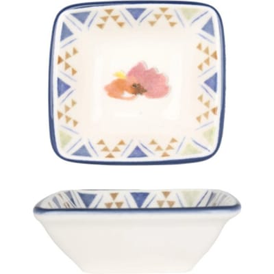 Bonna Serveerschaal - Spring - Porselein - 8x8.5 cm - set van 2