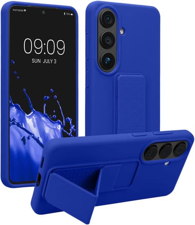 kwmobile back cover voor smartphone - geschikt voor Samsung Galaxy S26 - 1x beschermhoesje van kunststof - In Baltisch blauw