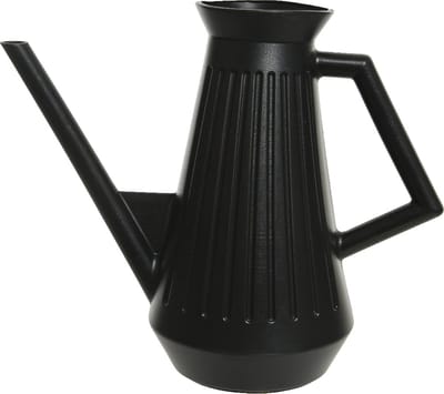 Decoris Gieter - kunststof - zwart - binnen en buiten - 1,8L