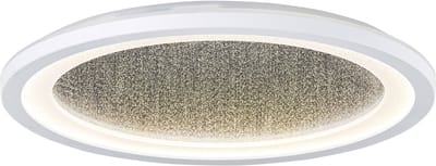 BRILLIANT LED-plafondlamp met glittereffect, 22 W, 2200 lm, 4000 K, wit