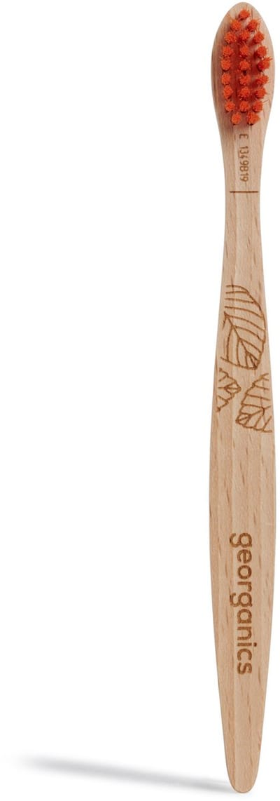 Georganics - Beukenhouten tandenborstel - Kids - BPA-vrij - Kids