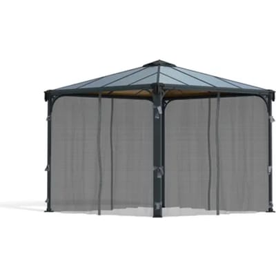 Canopia Muskietennet voor Palram - Palermo 3000/3600 Milano 3000 & Martinique 3600 tuinpaviljoen