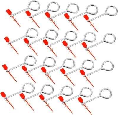 Brandblusser Borgpennen Set - Brandblusser Onderdelen - Brandveiligheid Beheren - Met Afdichtingen - 20 Stuks - Diverse Kleuren