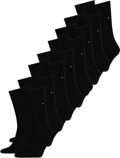 Tommy Hilfiger Sokken Classic 16-Pack Black