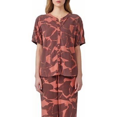 s.Oliver -qs Blusen Burgundy Taglia: 42 | Pantaloni da completo Outlet | Donna | Marrone