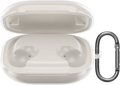 kwmobile Earphones Case for Beats Powerbeats Pro 2 Case - Clear TPU Silicone Earbuds Cover - Transparent