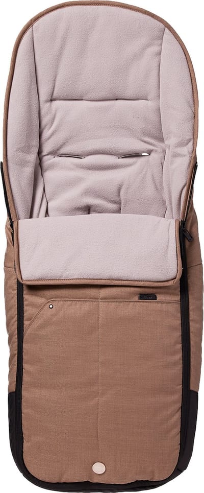 Mutsy Flow Kinderwagen Voetenzak - Verstelbare Maat - Bekleed met Fleece - Hazel