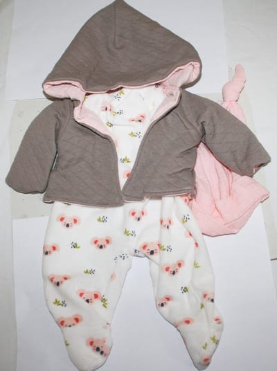 Paola Reina Kledingset Bebitos meisje koala (45cm)