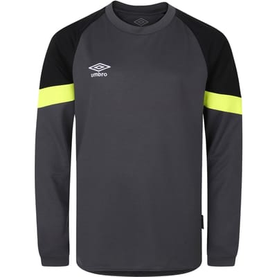 Umbro Doelmannenshirt voor jongens (ZWART/GEEL)