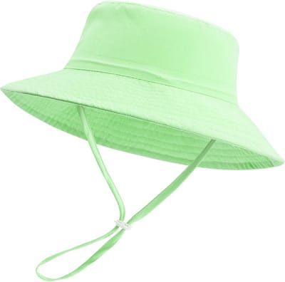 Zomer Baby Zonnehoed Unisex met UPF 50+ Bescherming en Brede Rand