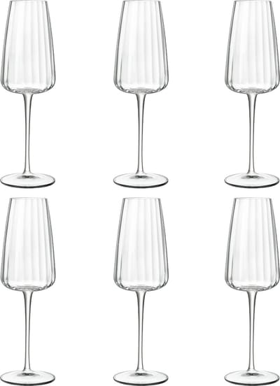 Luigi Bormioli Speakeasy Swing - Champagneglas - 21 cl - 6 stuks