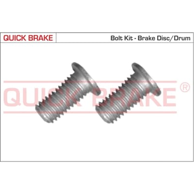 Schroef, remschijf QUICK BRAKE 11672K