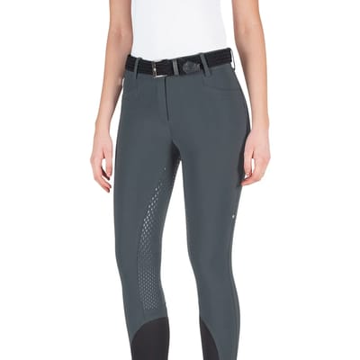 Damesrijbroek met hoge taille Equiline Full Grip Adellek