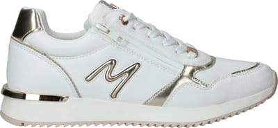 Mexx Parfait Kitsch - maat 38 - Sneakers Dames - Leren Sneaker - Goud