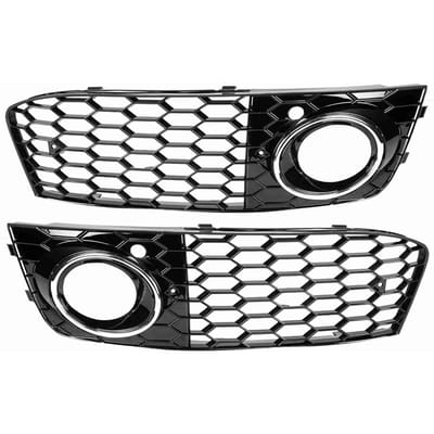 Mistlampafdekking Lampframe Gaasrooster Geschikt voor     B8 2009-2011 (Elektroplateren)