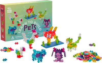 Plus-Plus Learn to Build dieren 275 delige bouwset - 3962 - Bouwspeelgoed - Constructiespeelgoed - Set met bouwstenen - Vanaf 5 jaar