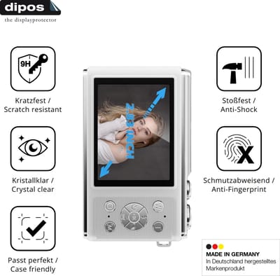 dipos – 2x Pantserfolie geschikt voor Acbaeta IXSS 8 | 9H Screenprotector