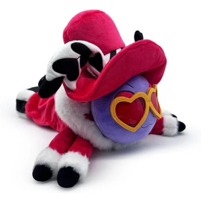 Nieuw Populair Item Hazbin Hotel Pluche Speelgoed Set - Velvette Vox Valentino De 3VVs Knuffel Poppen Schattige Anime Figuur Kussen Zachte Pluche Knuffel Cadeau voor Fans & Kinderen 13cm-15cm