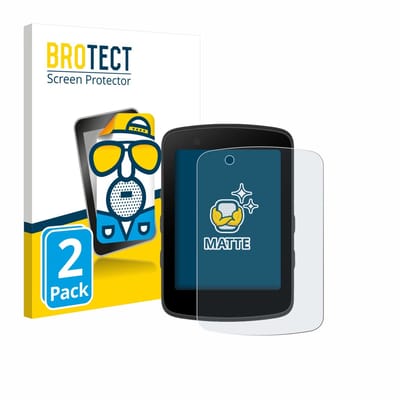 BROTECT - Screenprotector voor Bryton Rider 550 - Folie Beschermfolie matte 2 Stuks