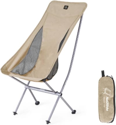 Ultralichte campingstoel - compacte klapstoel voor outdoor, vissen, picknick en wandelen - tot 150 kg