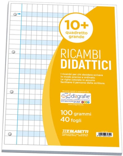 Blasetti 7434 schrijfblok & schrift