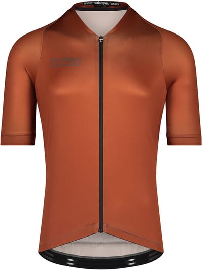 BIORACER Icon - Fietsshirt Zomer - Heren - Brons Metalix - Ademend - Aansluitend - Maat S